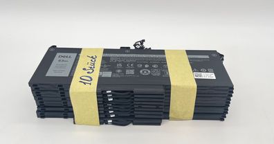 Dell Akku RJ40G 15,2V 63Wh Set 10 Stück Batterie für Latitude 5520 5420