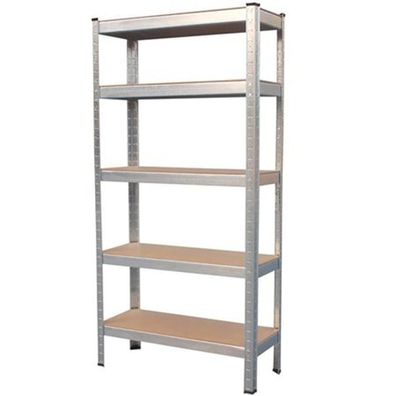 Stahl-Schwerlastregal bis 70kg Kellerregal Werkstattregal Lagerregal 172x75x30cm