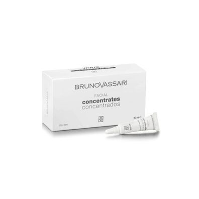 Bruno Vassari, White, Whitening, Concentrate, For Face, x 10 pcs, 3ml