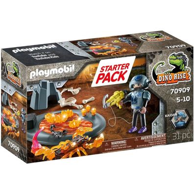 Playmobil Spielzeug Set Dino Abenteuer mit Skorpion Figur und Zubehör Starter