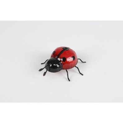 Figur Dekoration Marienkäfer Tiermotiv Statue Skulptur Garten Außenbereich Rasen
