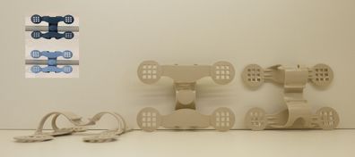 Sensoflügel Lattoflex 200 bis März 2013 Beige dunkel Blau hell Blau