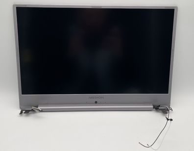 Medion Akoya E17201 LCD Display Bildschirm mit Scharniere, Kabel, Rahmen