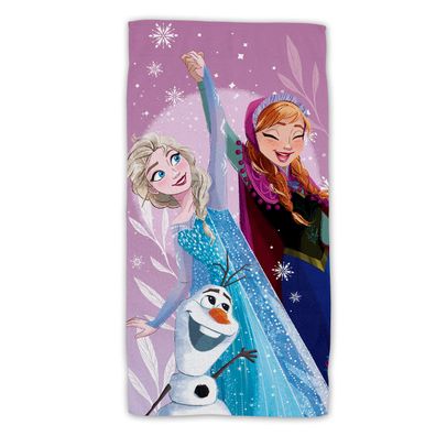 Disney Frozen Strandhandtuch Weiches Polyester Badetuch 140x70 cm für Kinder