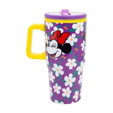 Disney Minnie Mouse Thermobecher 640 ml Edelstahl doppelwandiger Trinkbecher mit