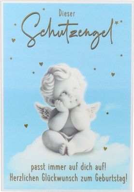 Depesche Klappkarte 3D ART, 12,1x17,5cm, Geburtstagskarte Grußkarte 06