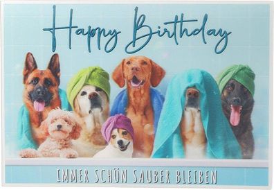 Depesche Klappkarte 3D ART, 12,1x17,5cm, Geburtstagskarte Grußkarte 14