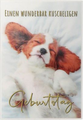 Depesche Klappkarte 3D ART, 12,1x17,5cm, Geburtstagskarte Grußkarte 21