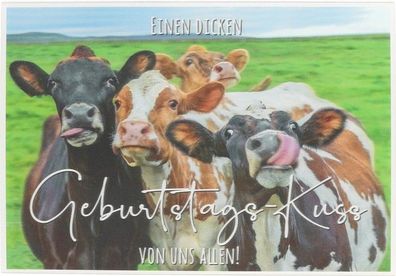 Depesche Klappkarte 3D ART, 12,1x17,5cm, Geburtstagskarte Grußkarte 41