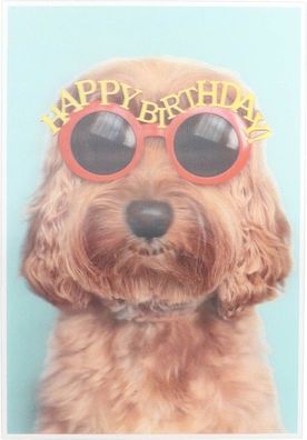 Depesche Klappkarte 3D ART, 12,1x17,5cm, Geburtstagskarte Grußkarte 49