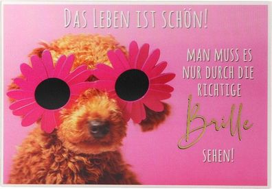 Depesche Klappkarte 3D ART, 12,1x17,5cm, Geburtstagskarte Grußkarte 58