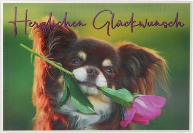 Depesche Klappkarte 3D ART, 12,1x17,5cm, Geburtstagskarte Grußkarte 60