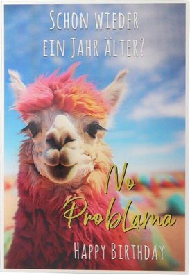 Depesche Klappkarte 3D ART, 12,1x17,5cm, Geburtstagskarte 02