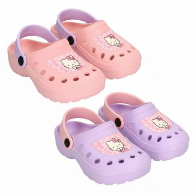 Hello Kitty Kinder Badeschuhe Clogs wassergeeignet und leicht für Urlaub und Schwi
