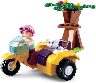 Klemmbausteine Spielset mit Spielfigur bunt Kinder Spielzeug ab 6