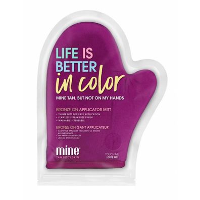 Application Gloves Bronze On (Applicator Mitt)