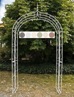 Rosenbogen -Rankhilfe Rosensäule Rankgitter Spalier Garten-versch. Farben