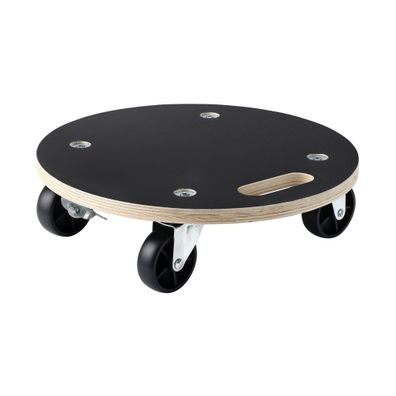 Wiltec Transportroller 250kg rund Möbelroller Rollbrett Umzugshilfe Möbelhund