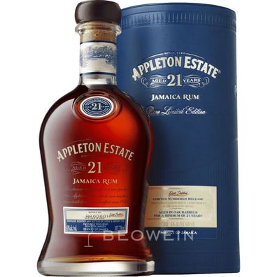 Appleton Estate 21 Jahre 0,7 l - Jamaica Rum