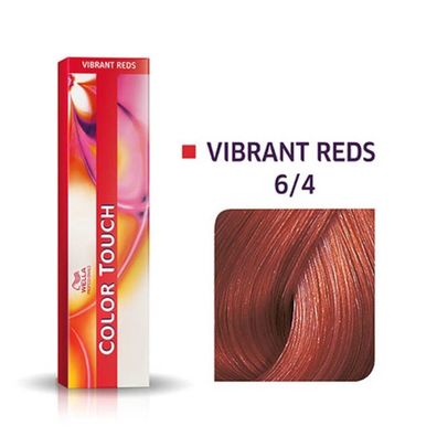 Color Touch Ammoniakfreies Semi-Permanent-Haarfärbemittel 6/4 Dunkelblond Rot 60ml