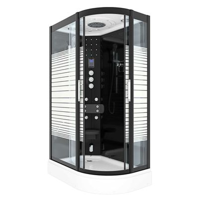 Dusche Duschkabine D30-73M3R-ALL Duschtempel Sauna 80x120 cm