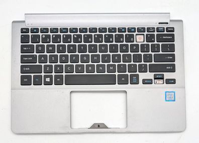 Samsung NP900X3J Palmrest Keyboard Tastatur QWERTY Handauflage BA98-00763A