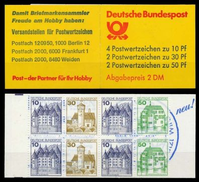 BRD Markenheftchen Nr MH 22 IxaoZ postfrisch S2B6C8E