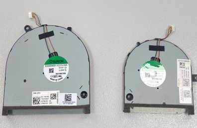 HP Envy 17-cg0 Cooling Fan Lüfter SET EG50040S1 DC28000QOS0 DC28000QNS0