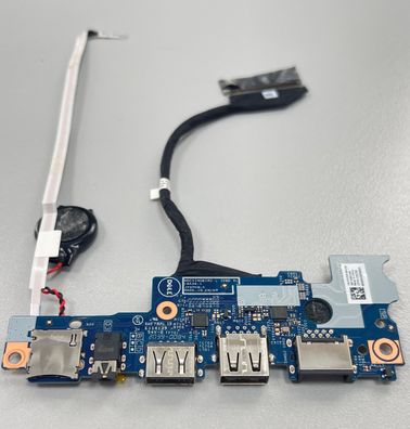 Dell Latitude 3410 Card Reader USB Audio Power Button Board 19A34-1 0Y67KR