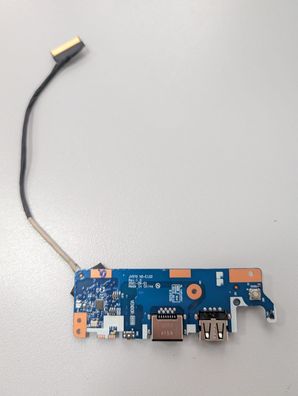 Lenovo V15 G2 IJL Power Button LAN USB Board Kabel NS-E122