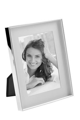 Fink KIM, Bilderrahmen 10x15 cm, versilbert, glatt, silber, L. 2.5 cm, B. 20.4