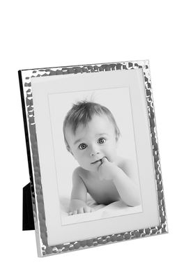 Fink MILAN, Bilderrahmen 13x18 cm, Glas, versilbert, Metall, glatt, silber, L. 19