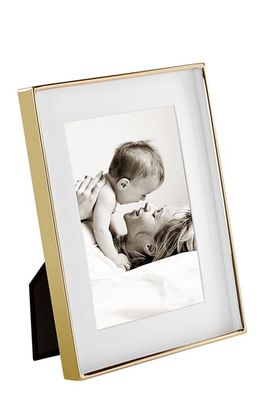 Fink KIM, Bilderrahmen 10x15 cm, Glas, Metall, glatt, goldfarben, L. 22 cm, B. 17