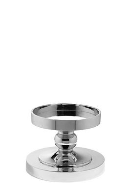Fink Lamonte, Leuchter, Aluminium, vernickelt, glatt, silberfarben, L. 15 cm, B
