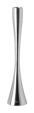 Fink LADY, Leuchter, Aluminium, vernickelt, matt, silberfarben, L. 7 cm, B. 7 cm,