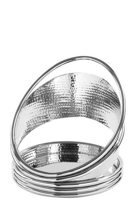 Fink EZ-COLETTE, Windlicht, vernickelt, silberfarben, L. 25.5 cm, B. 25.5 cm, H