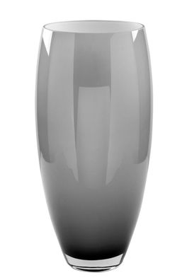 Fink AFRICA, Vase, Opalglas, grau opal, L. 21 cm, B. 21 cm, H. 40 cm 115309