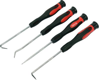 Haken-Set mit Griff, 4-teilig