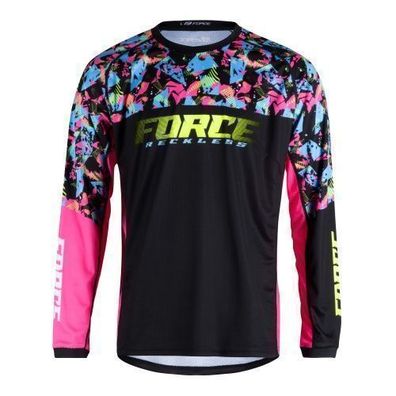 Force MTB Jersey Downhill Trikot Reckless Pink
