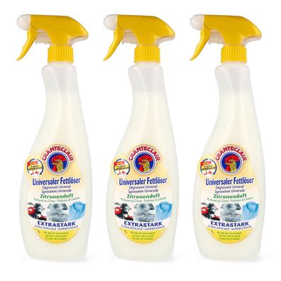 Chanteclair Limone Fettlöser Felgenreiniger Schmutzlöser Entfetter 3 x 750 ml