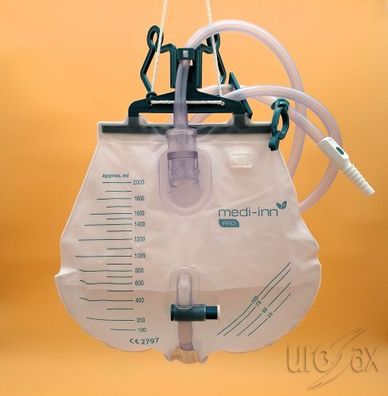medi-inn Pro Urinbeutel mit Tropfkammer