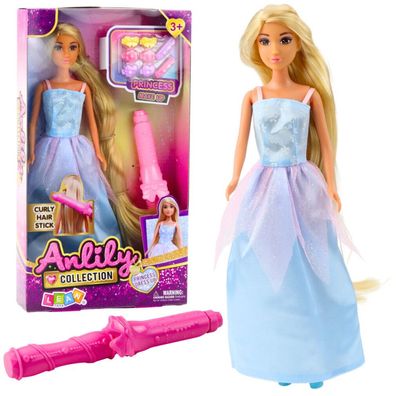 Lean Anlily Puppe Ballkleid Langes Haar Styling Lockenstab Clips