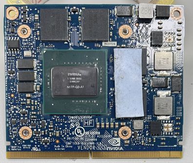 NVIDIA Quadro M2200 4GB Grafikkarte HP Zbook 17 G4 N17P-Q3-A1