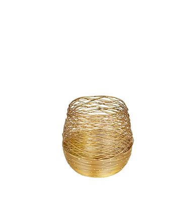 Kaheku Windlicht Positano gold 20 Ø 20h 1120016338