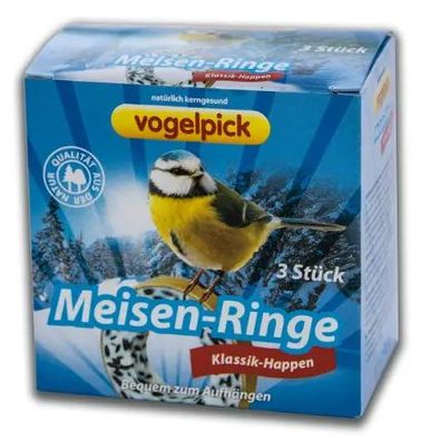 Vogelpick Meisenringe Klassik Happen 3er 150g