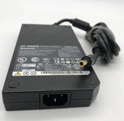 Lenovo 230W Netzteil 20V Ladegerät Charger Adapter 11,5A 45N0065 No Power Cord
