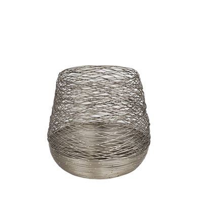 Kaheku Windlicht Positano schlamm 30 Ø 30h 1120016449