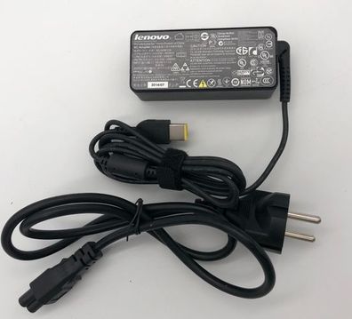 Lenovo 45W Netzteil 20V Ladegerät Charger Adapter 2,25A 45N0492 with Power Cord