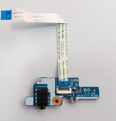 HP ZBook 15v G5 Audio Sound Board mit Kabel LS-F873P