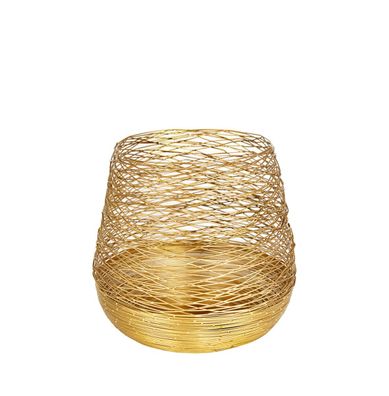 Kaheku Windlicht Positano gold 30 Ø 30h 1120016438